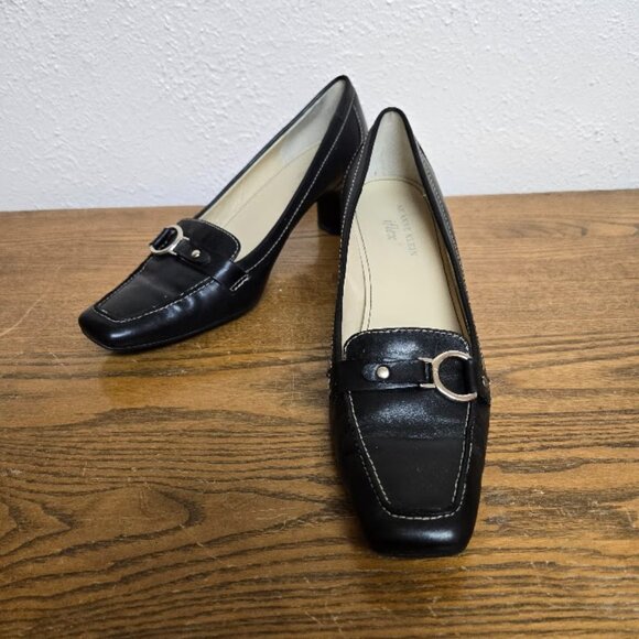 Anne Klein Shoes - #32 AK Anne Klein iFlex Black Dress Heels Size 8.5M